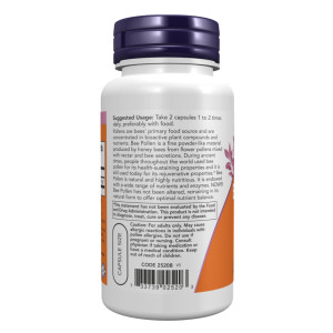 Капсули Bee Pollen 500mg - 100 caps 2022-10-2594