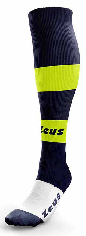 Гетри Zeus CALZA PARMA синій, салатовий, білий Чол 34-39 Z01471