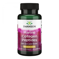 Капсули Swanson Type I Hydrolyzed Marine Collagen Peptides 400mg - 60 caps 2023-10-4061