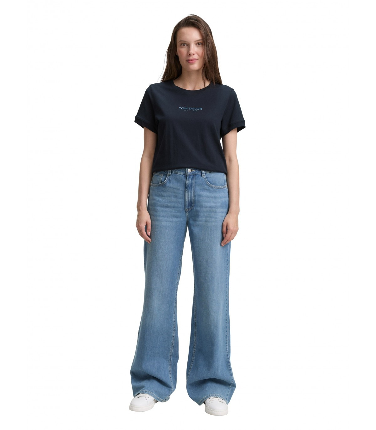 Футболка T-Shirt 1047736-11019 Tom Tailor L Темно-синій 1047736-11019