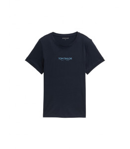 Футболка T-Shirt 1047736-11019 Tom Tailor L Темно-синій 1047736-11019