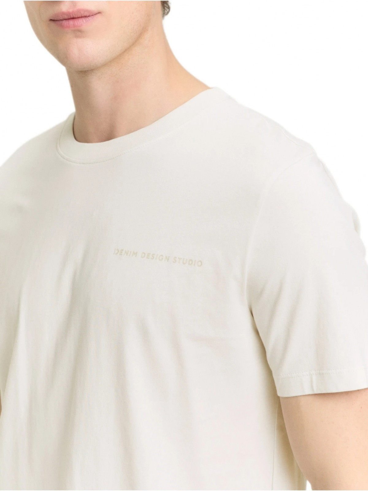 Футболка T-SHIRT SOLID 1050791-32257 Tom Tailor L Білий 1050791-32257