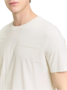 Футболка T-SHIRT SOLID 1050791-32257 Tom Tailor L Білий 1050791-32257