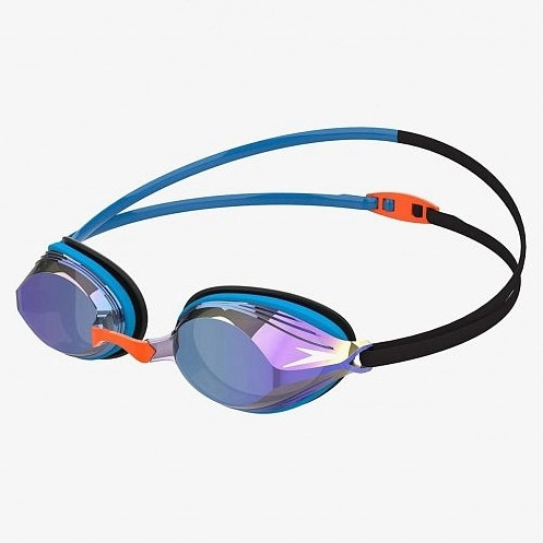Окуляри для плавання Speedo VENGEANCE MIR GOG AU чорний, синій Уні OSFM 8-11324G790