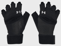 Рукавиці для тренувань UA W's Weightlifting Gloves чорний Жін LG 1369831-001