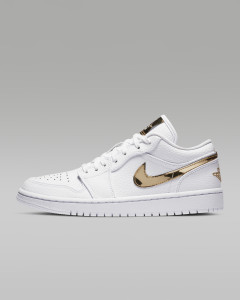 Кросівки W Air Jordan 1 Retro Low White CZ4776-100