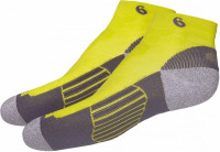 Шкарпетки Asics ROAD QUARTER жовтий, сірий Уні 35-38 150224-0486