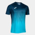 Футболка Joma TIGER IV темно-синьо-бірюзова 102764.013 102764.013