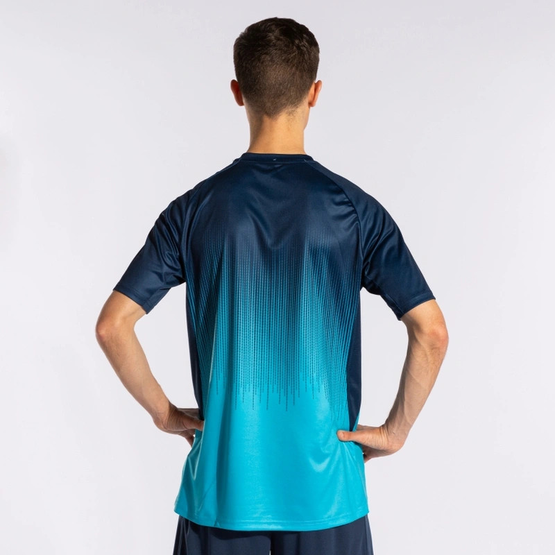 Футболка Joma TIGER IV темно-синьо-бірюзова 102764.013 102764.013