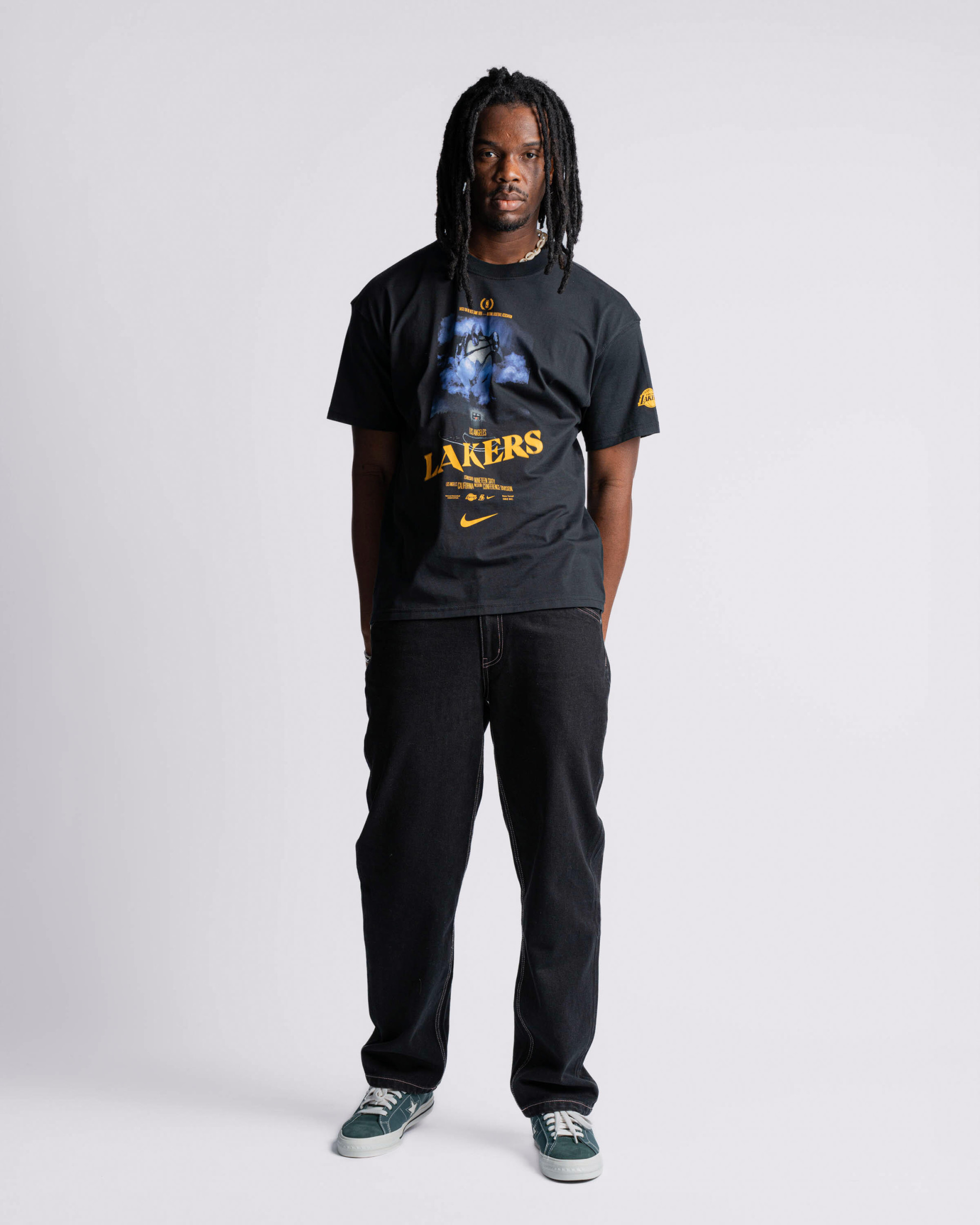 Футболка NIKE LOS ANGELES LAKERS COURTSIDE TEE HJ2685-010