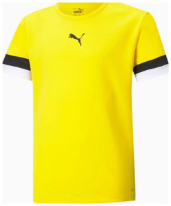 Футболка Puma teamRISE Jersey Jr жовтий Діт 116 см 704938-07