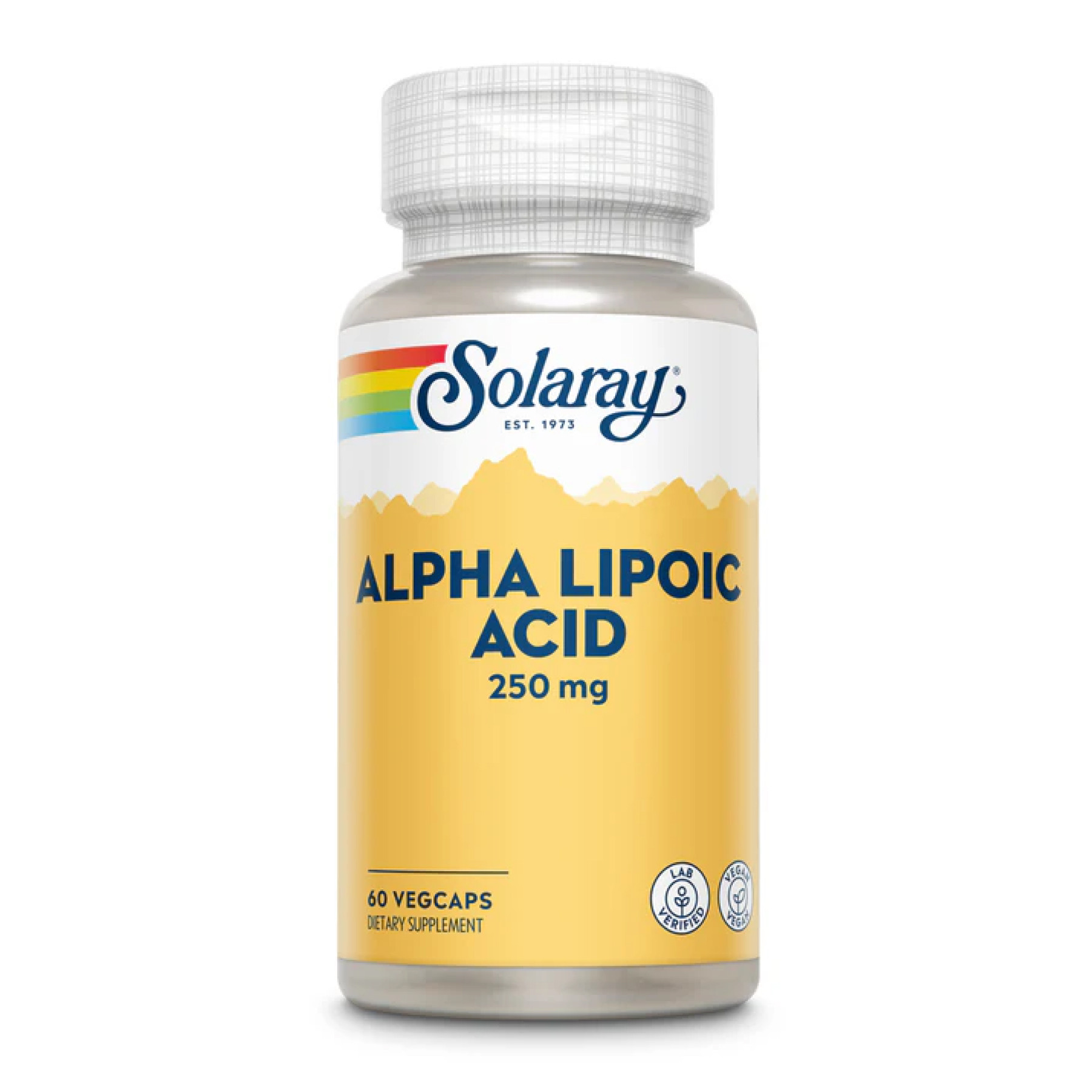 Капсули Solaray Alpha Lipoic Acid 250mg - 60 vcaps 2023-10-2399