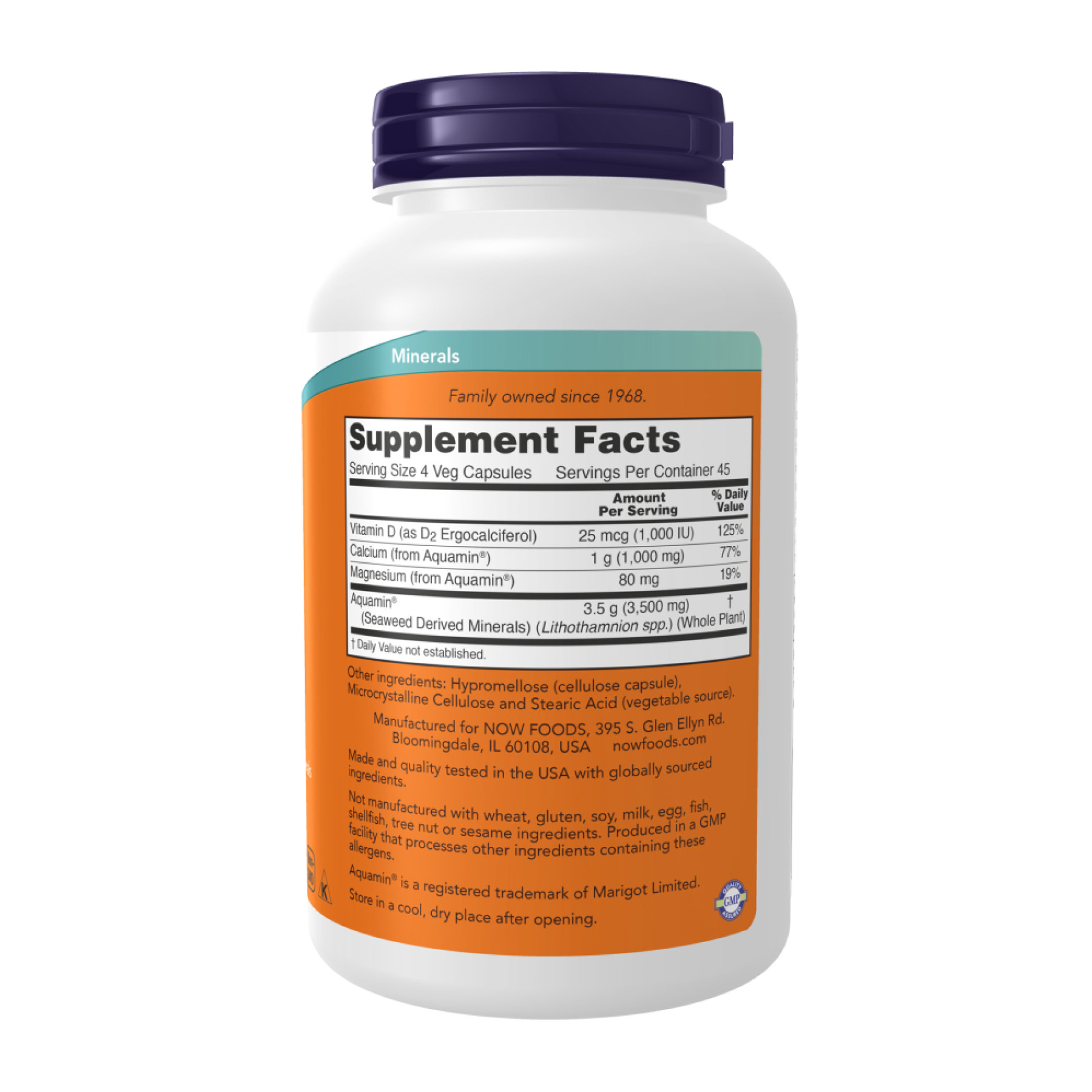 Капсули Now Foods Red Mineral Algae - 180 vcaps 2023-10-4542