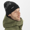 Шапка HERMITAGE BEANIE-DEEP BLACK LC2152900 SALOMON OSFA Чорний LC2152900