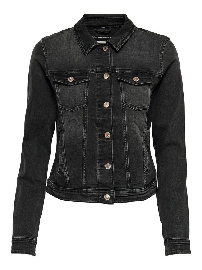 Куртка джинсова ONLTIA LIFE DNM JACKET BB BEX072 NOOS 15202615 Black Denim ONLY 34 Чорний 15202615BlackDenim