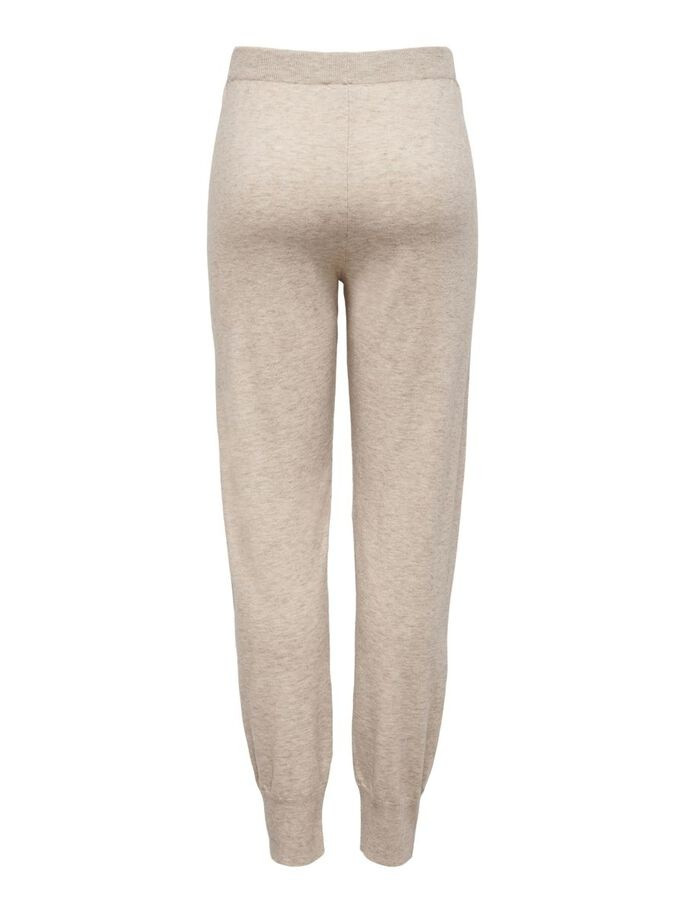 Штани ONLYOUNGER PANTS KNT 15238341-Humus-Detail:W. MELANGE ONLY M Бежевий 15238341-Humus-Detail:W.