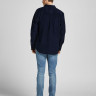 Сорочка JORDARREN CORD OVERSHIRT LS 12195966-Navy Blazer-Fit:/COMFORT Jack&Jones L Темно-синій 12195966-NAVY BLAZER-FIT: