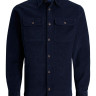 Сорочка JORDARREN CORD OVERSHIRT LS 12195966-Navy Blazer-Fit:/COMFORT Jack&Jones L Темно-синій 12195966-NAVY BLAZER-FIT: