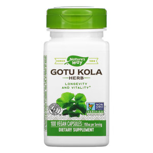 Капсули Gotu Kola Herb - 100 vcaps 2022-10-1082