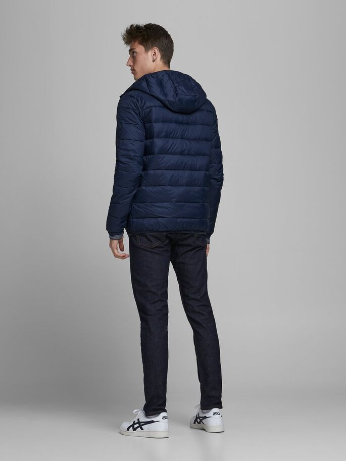 Куртка JJEMAGIC PUFFER HOOD STS 12173751NavyBlazer Jack&Jones L Темно-синій 12173751NavyBlazer