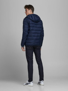 Куртка JJEMAGIC PUFFER HOOD STS 12173751NavyBlazer Jack&Jones L Темно-синій 12173751NAVYBLAZER