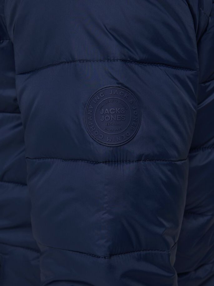Куртка JJEMAGIC PUFFER HOOD STS 12173751NavyBlazer Jack&Jones L Темно-синій 12173751NavyBlazer