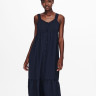 Сукня ONLFELISA STRAP MIDI DRESS WVN 15230957-Night Sky ONLY L Темно-синій 15230957-NIGHT SKY