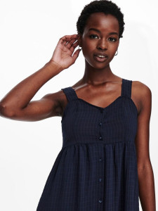 Сукня ONLFELISA STRAP MIDI DRESS WVN 15230957-Night Sky ONLY L Темно-синій 15230957-NIGHT SKY