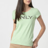Футболка ONLHELENE FLOWER S/S T-SHIRT JRS 15232019 Sprucestone ONLY M Фісташковий 15232019SPRUCESTONE