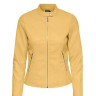 Куртка шкіряна ONLMELISA FAUX LEATHER JACKET CC OTW 15205626 Cornsilk ONLY L Жовтий 15205626CORNSILK