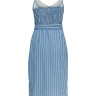 Сукня ONLARISA LONG STRIPE DRESS TLR 15229302 Allure - CLOUD DANCER ONLY 38 Блакитний 15229302ALLURE-CLOUD DANC