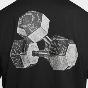 Футболка чоловіча Nike Df Hyverse Top Black FV9614-010