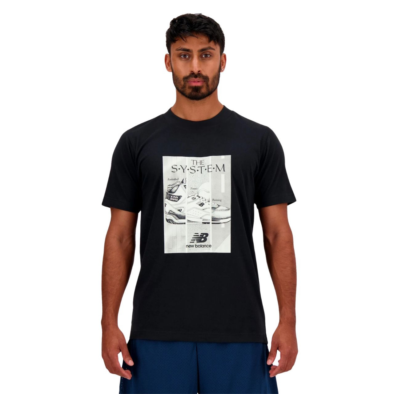 Футболка чоловіча New Balance Archive GP MT41595BK MT41595BK