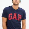 Футболка V-BASIC LOGO T 550338-04 GAP L Темно-синій 550338-04