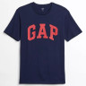 Футболка V-BASIC LOGO T 550338-04 GAP L Темно-синій 550338-04