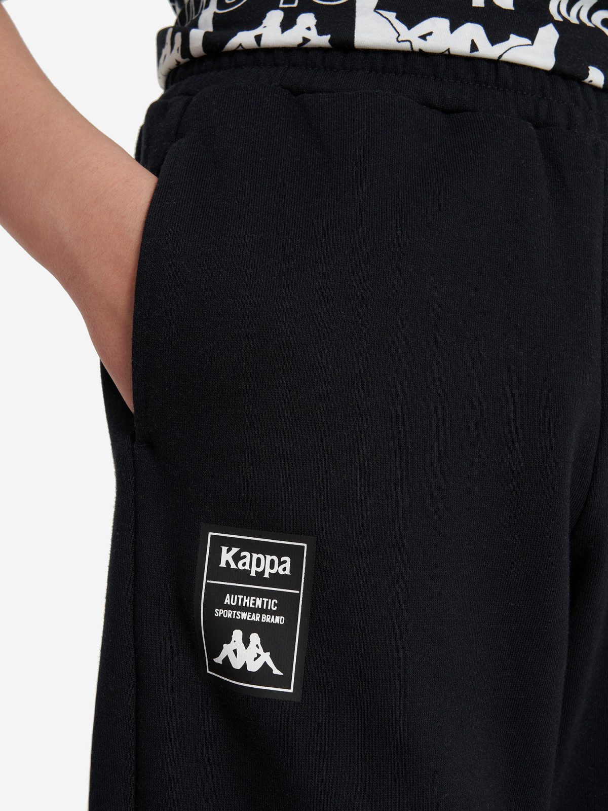 Штани для хлопчиків 131281KAP-99 Kappa 122-128 Чорний 131281KAP-99