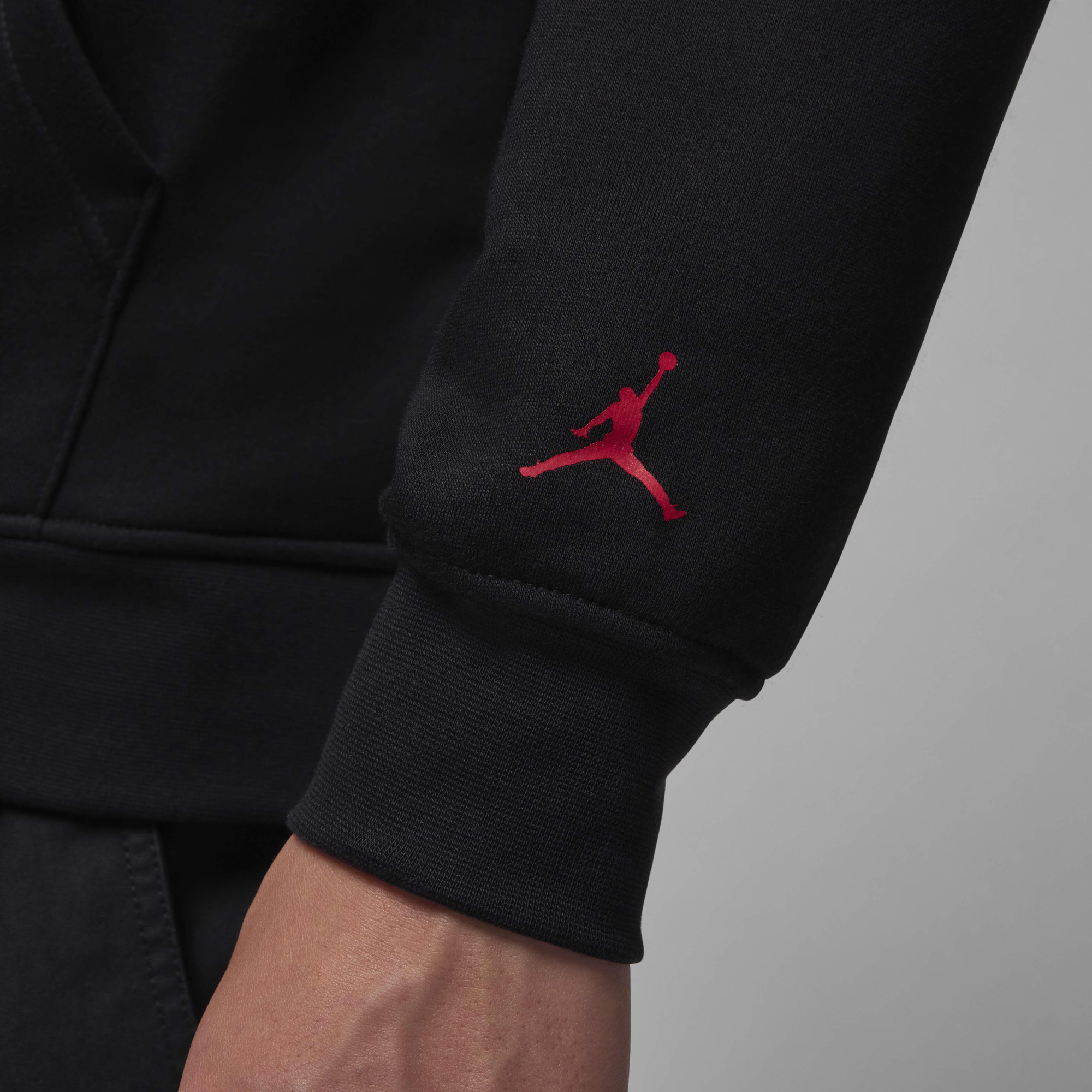 Худі чоловіче Air Jordan Jm Chimney Flc Po Black HQ5654-010