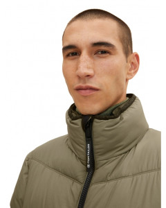 Куртка sporty puffer jacket 1032482-10415 Tom Tailor L Бежевий 1032482-10415
