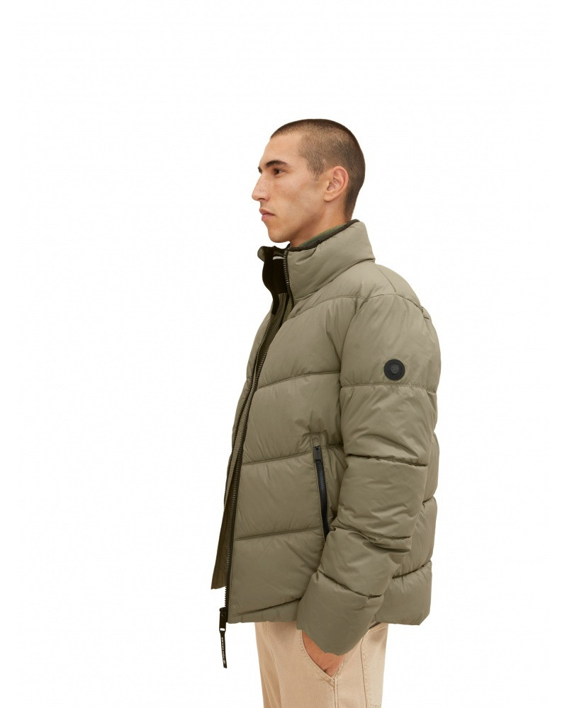 Куртка sporty puffer jacket 1032482-10415 Tom Tailor L Бежевий 1032482-10415