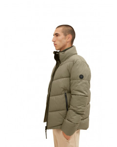 Куртка sporty puffer jacket 1032482-10415 Tom Tailor L Бежевий 1032482-10415
