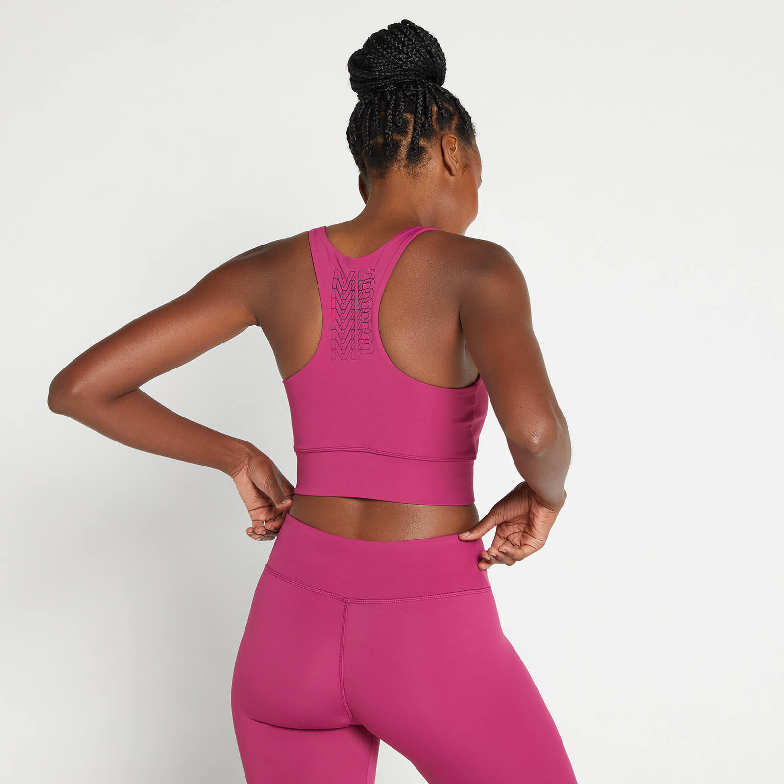 Топ MP Women's Repeat MP Training Racerback Bra 13119906-Deep Pink