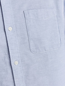 Сорочка JJEOXFORD SHIRT L/S S21 NOOS 12182486-Cashmere Blue-Fit:SLIM FIT Jack&Jones S Блакитний 12182486-CASHMERE BLUE-FI