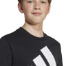 Футболка дитяча J BL TEE 160 JC9660 Adidas 140 Чорний JC9660