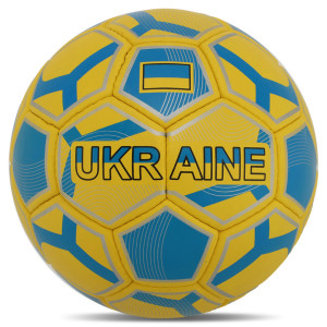 М'яч футбольний UKRAINE BALLONSTAR FB-8555 №5 пошитий вручну, Цвет Жёлтый, Размер (Европа) - 5 FB-8555