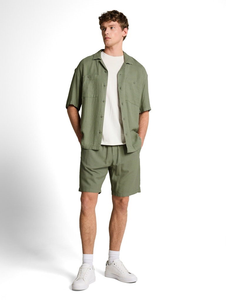 Шорти чоловічі Denim Shorts 1049705-10427 Tom Tailor XL Хакі 1049705-10427