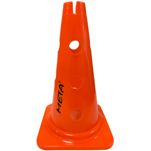 Конус для жердин та кілець Meta Training Cone with Holes & Slit помаранчевий Уні 38 см 2006001507
