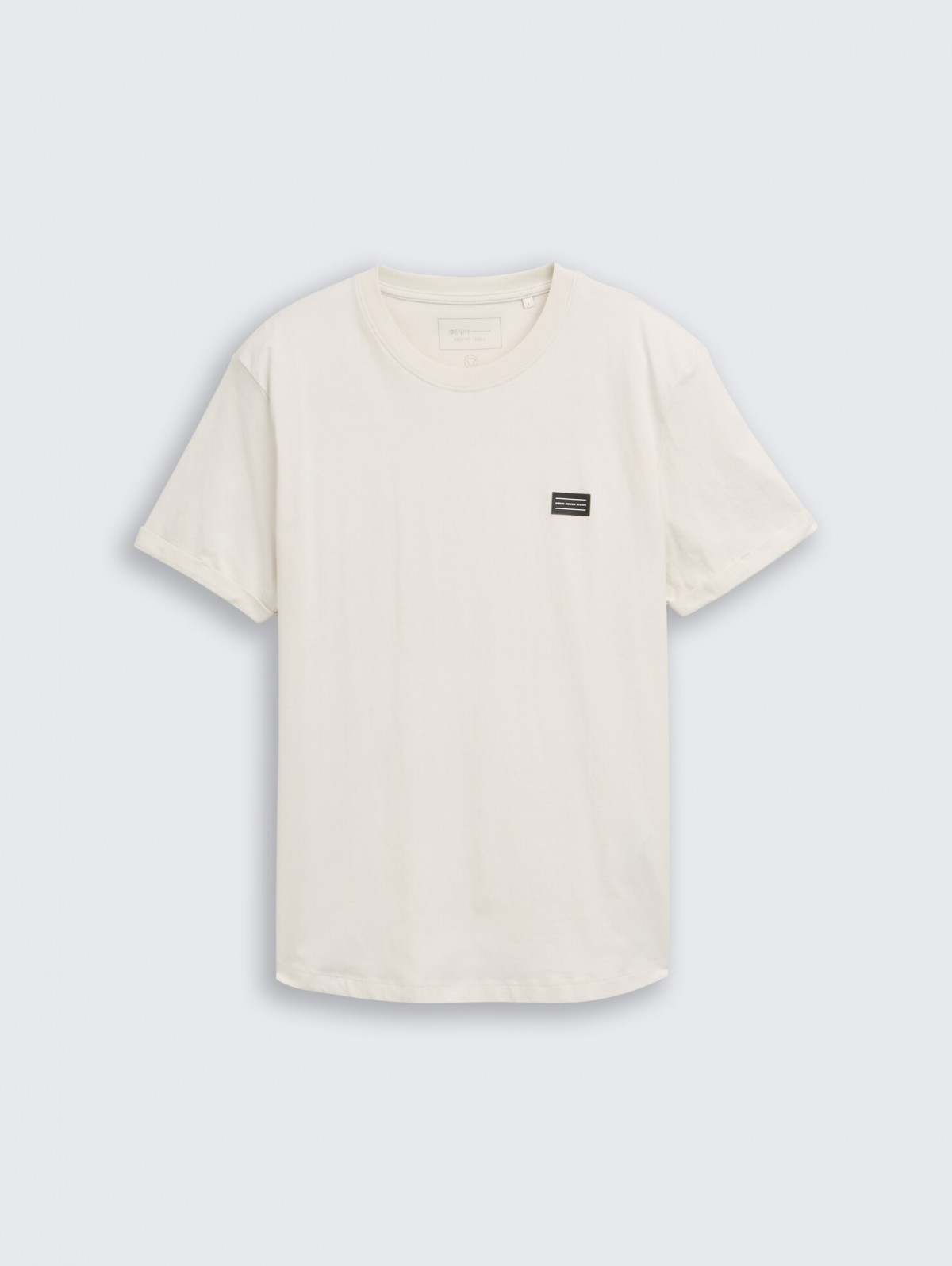 Футболка T-shirt with back print 1050317-32257 Tom Tailor L Білий 1050317-32257