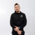 Кофта New Balance Essentials Stacked Logo FZ MJ31536BK