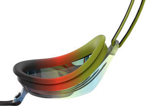 Окуляри для плавання Speedo VENGEANCE MIR GOG JU BLACK/GREEN чорний, зелений Діт OSFM 8-11325G798