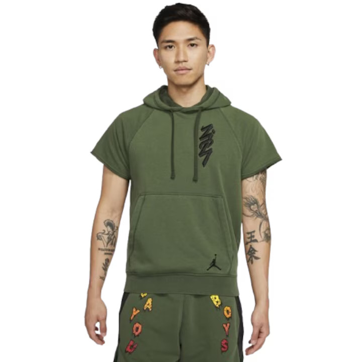 Худі Жилетка Jordan Zion Cutoff Hoodie DA9842-335